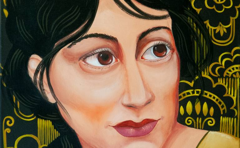 Original Portraiture Women Painting by Ana Vasylenko