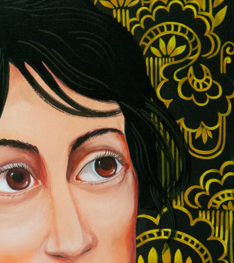 Original Portraiture Women Painting by Ana Vasylenko