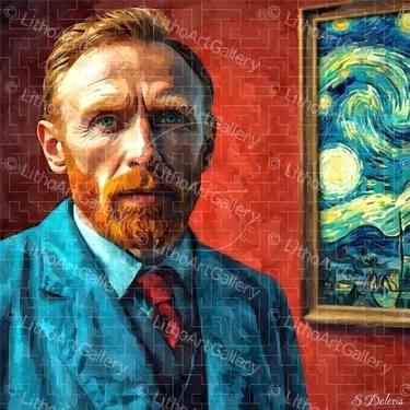 Original Contemporary People Digital by Steve Deleris
