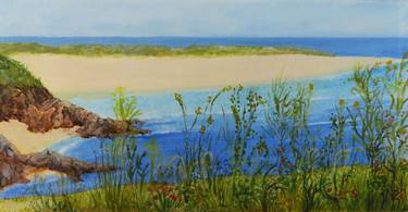 Original Impressionism Seascape Painting by Jackie Sexton