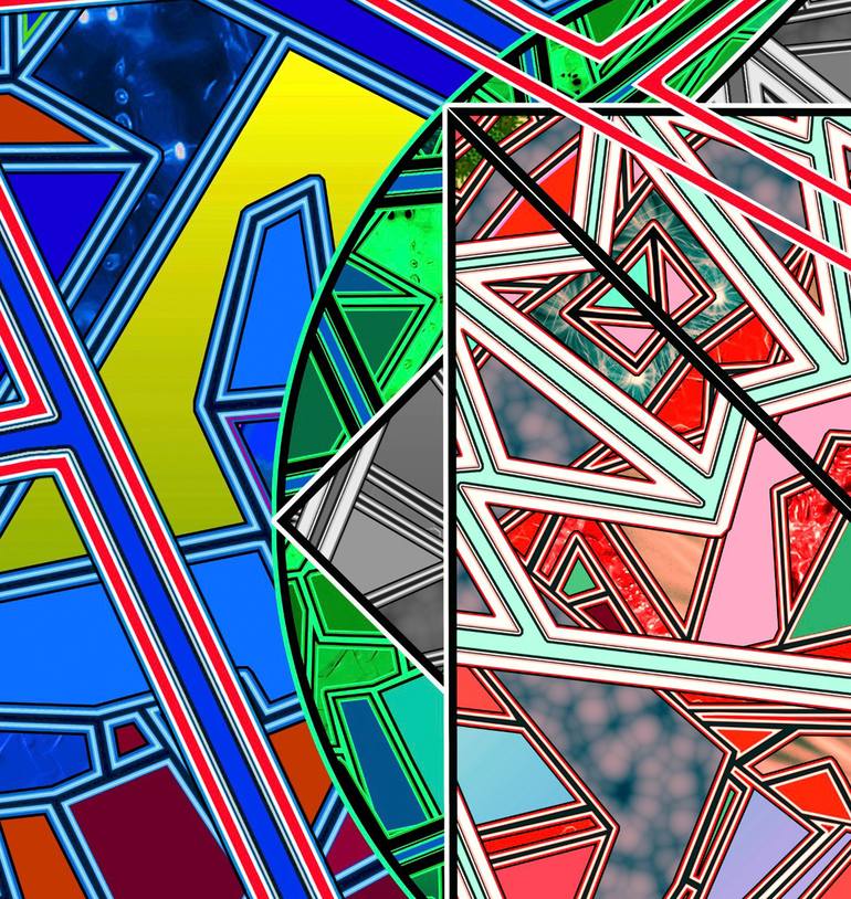 Original Contemporary Abstract Digital by Dex Hannon