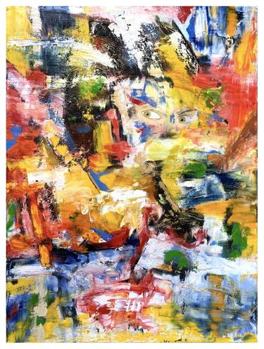 Original Abstract Expressionism Abstract Paintings by Ian Muir