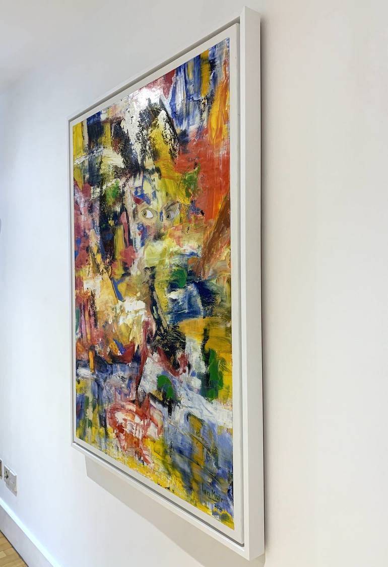 Original Abstract Expressionism Abstract Painting by Ian Muir