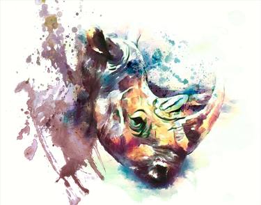 Print of Abstract Animal Paintings by Tanya Sol