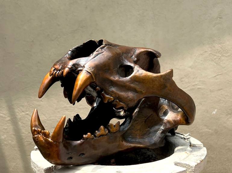 Original Contemporary Animal Sculpture by Michael Canadas