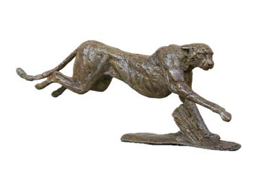 Original Art Deco Animal Sculpture by Michael Canadas
