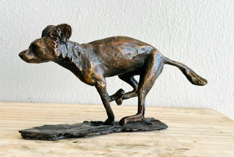 Original Abstract Animal Sculpture by Michael Canadas