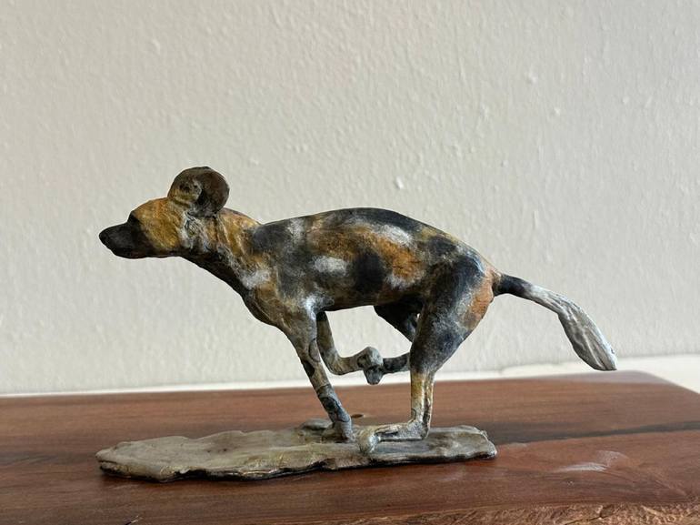 Original Abstract Animal Sculpture by Michael Canadas