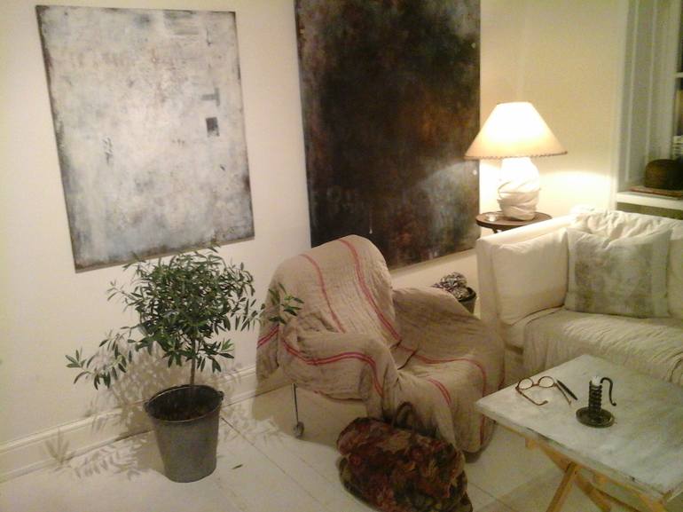 Original Abstract Painting by Bodil Hedlund