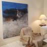 The painting &quot;In deep watewr&quot; in my studio