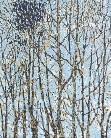 Print of Modern Tree Paintings by Kim Sungho