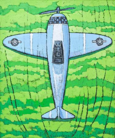 Print of Aeroplane Paintings by Kim Sungho