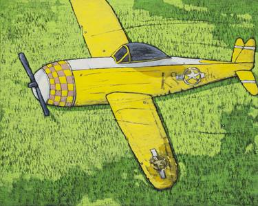Print of Fine Art Airplane Paintings by Kim Sungho