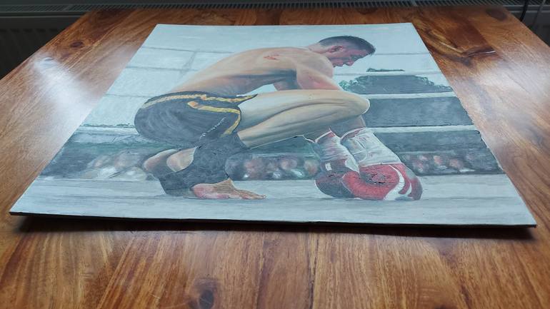 Original Figurative Sport Painting by Armaikine  Art Studio