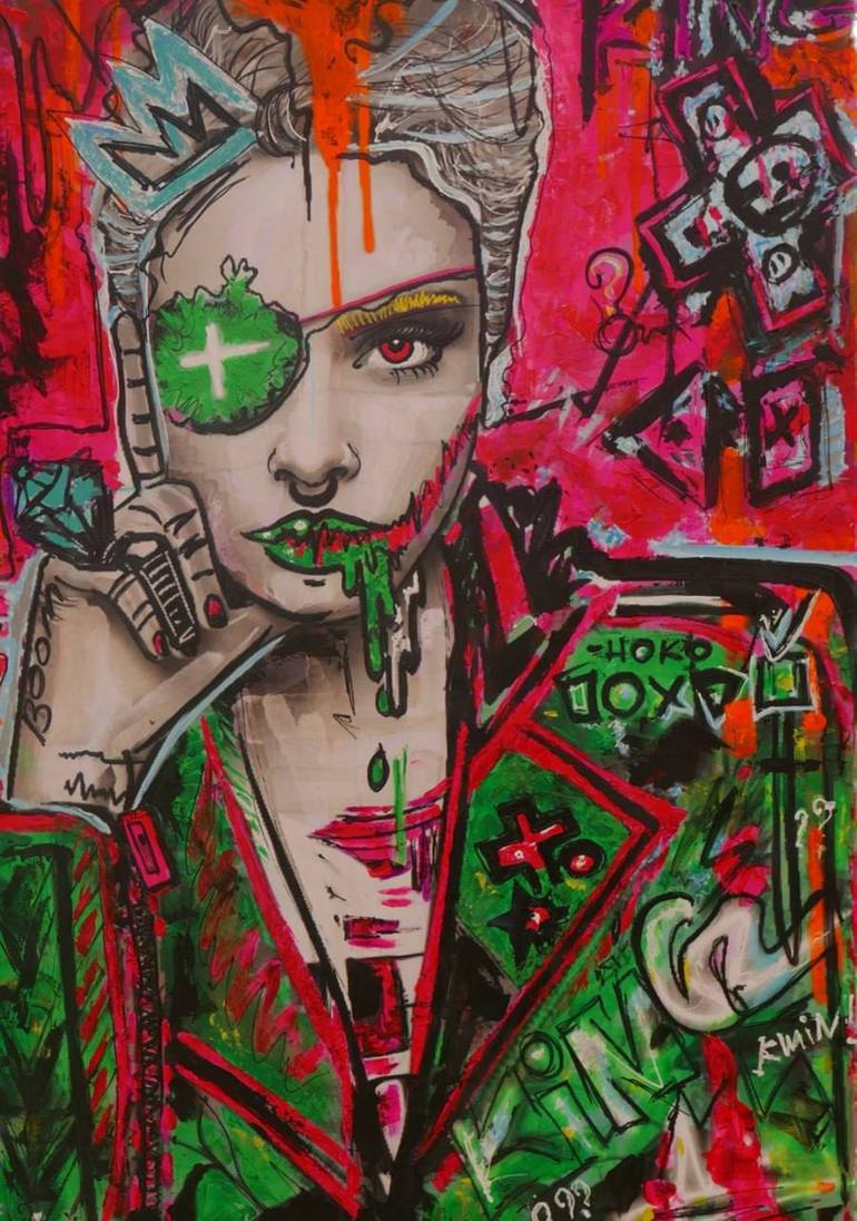 Original Pop Art People Paintings by Tuzov Gallery