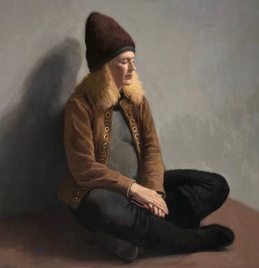 Original Figurative People Paintings by Rick Perez