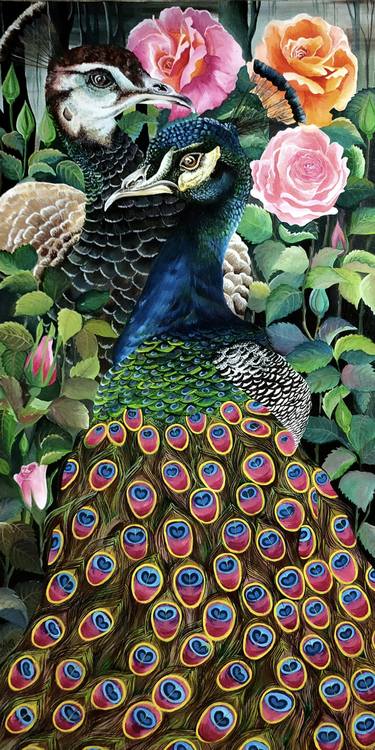 Print of Fine Art Nature Paintings by Nelum Rajapaksha