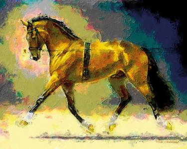 Print of Horse Paintings by Anna Chekhovich