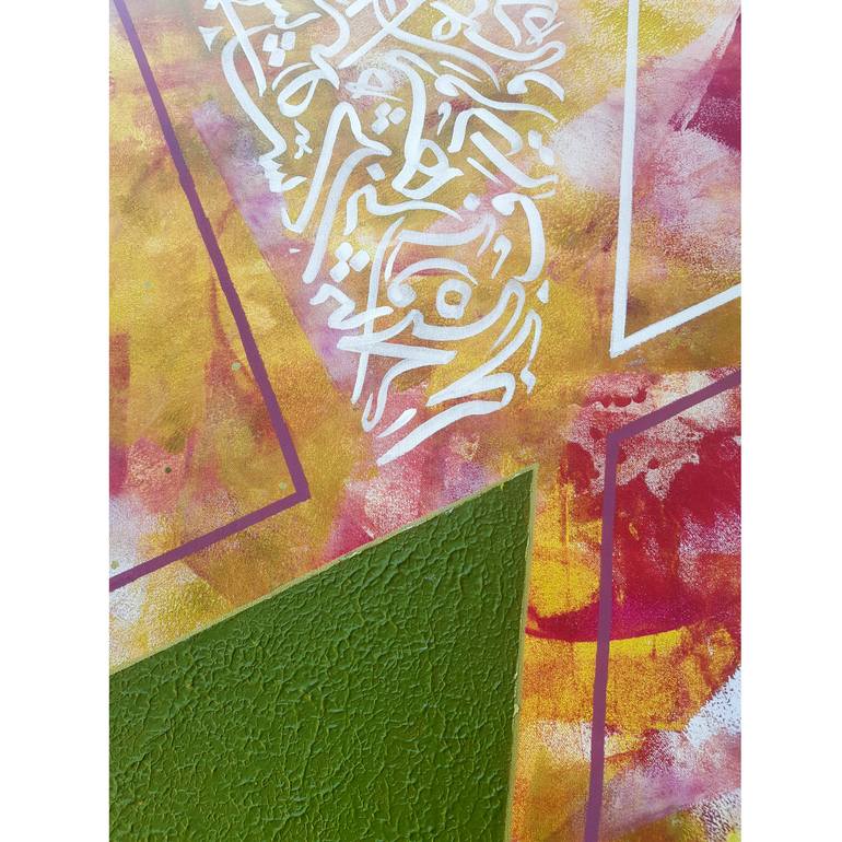 Original Abstract Expressionism Abstract Painting by Alireza Mojabi