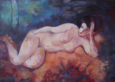 Original Realism Nude Paintings by Andrei Klenov