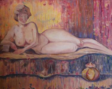 Original Expressionism Nude Paintings by Andrei Klenov