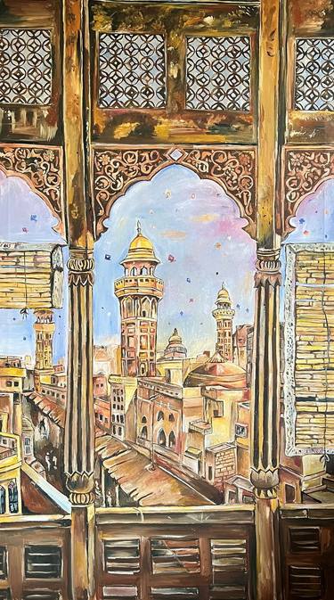 Original Expressionism Culture Paintings by Saira Andleeb