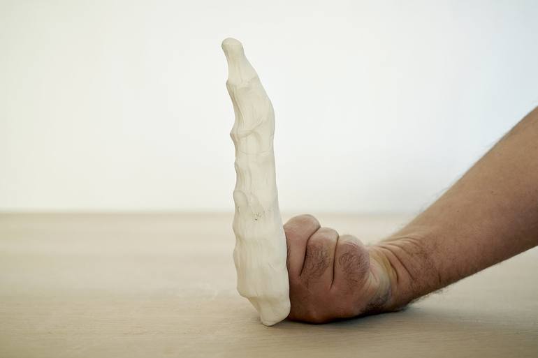 Original Erotic Sculpture by jean batiste Van den Heede 