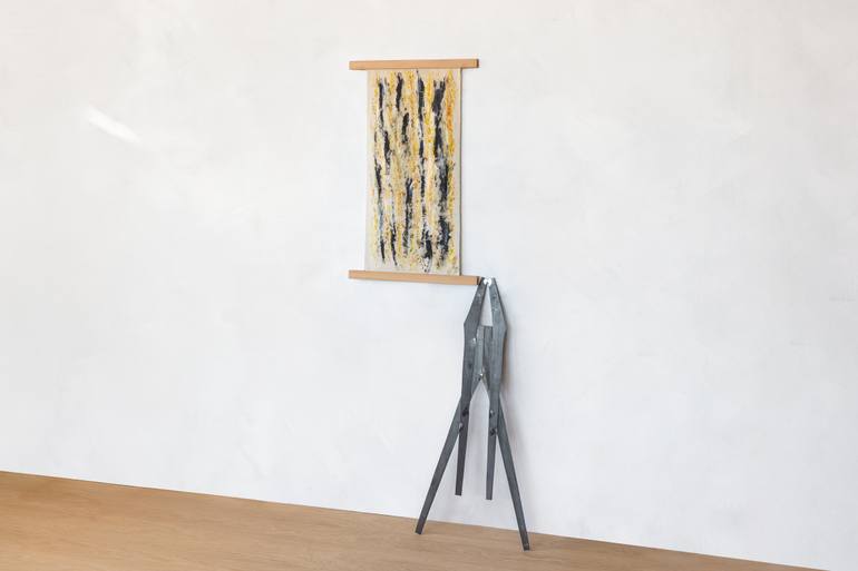 Original Conceptual Abstract Painting by Jean Baptiste Van Den Heede 