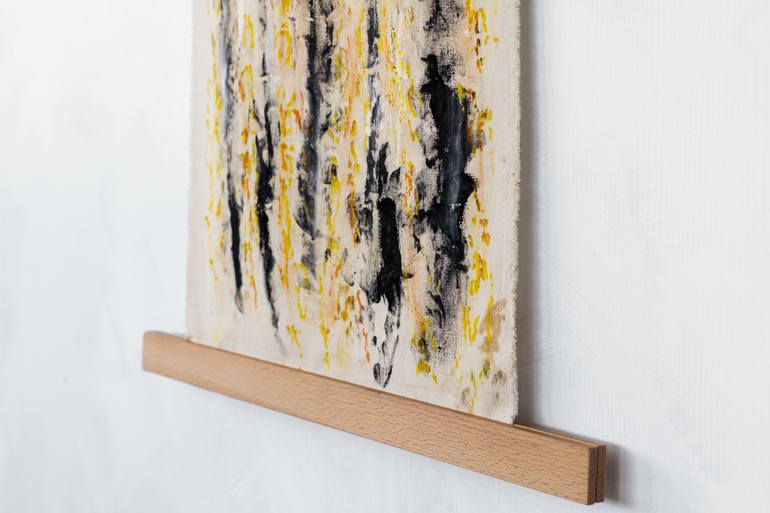 Original Conceptual Abstract Painting by Jean Baptiste Van Den Heede 