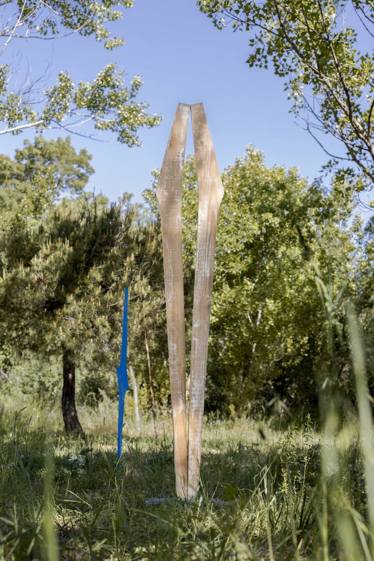 Original Abstract Outer Space Sculpture by Jean Baptiste Van Den Heede 