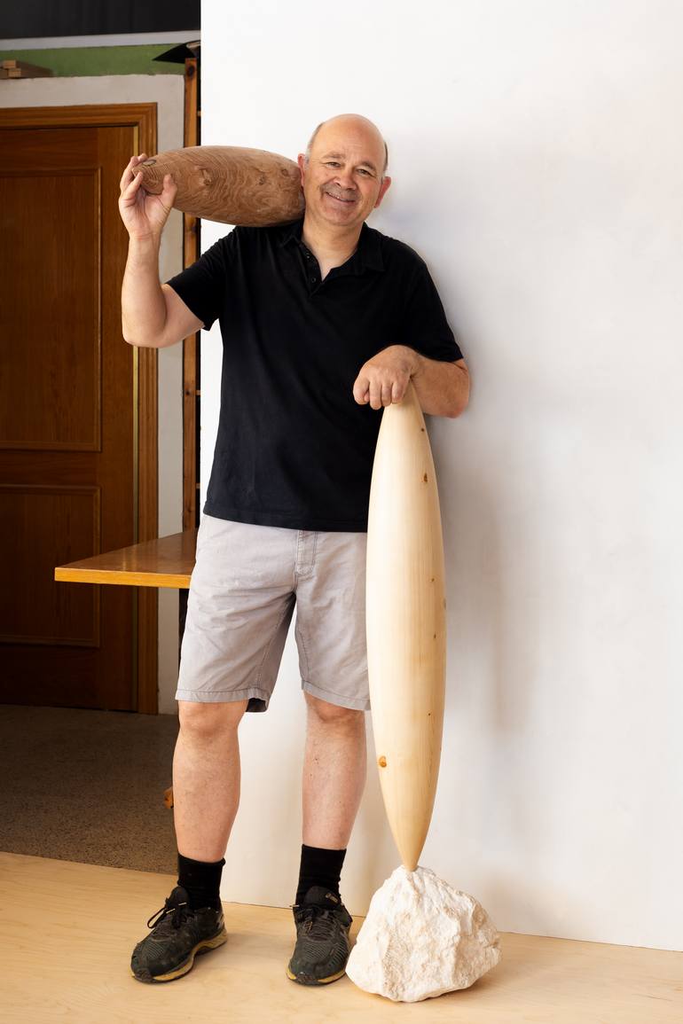 Original Abstract Expressionism Garden Sculpture by Jean Baptiste Van Den Heede 