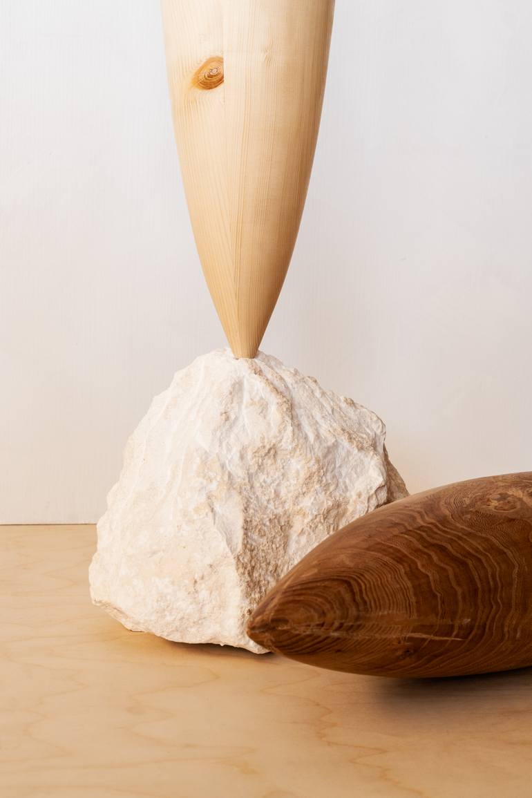 Original Abstract Expressionism Garden Sculpture by Jean Baptiste Van Den Heede 