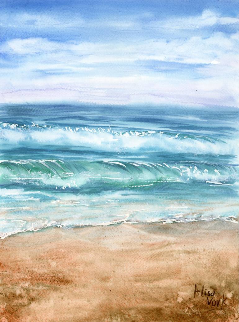 Original  Painting by alisa vovk