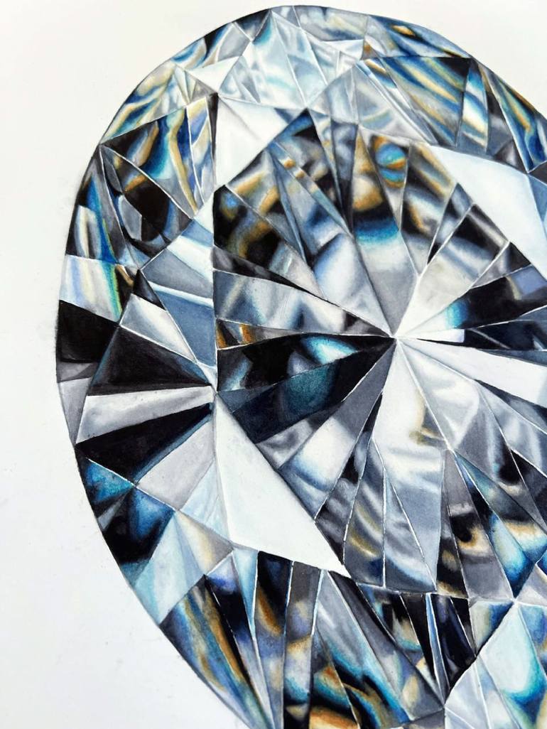 Original Realism Fashion Painting by Alisa Vovk