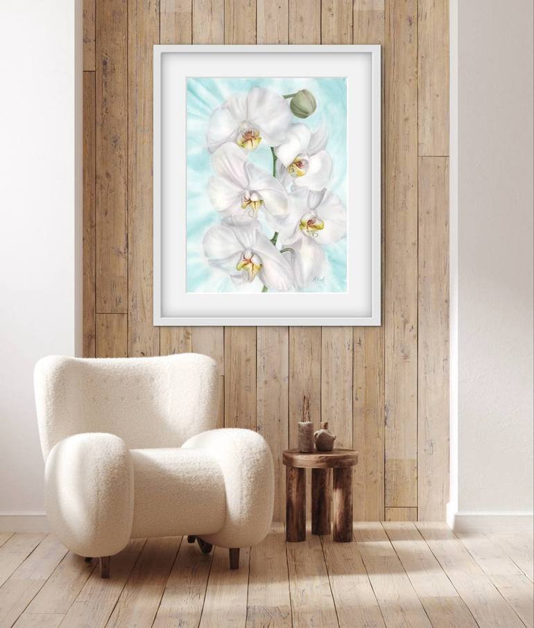 Original Realism Floral Painting by Alisa Vovk