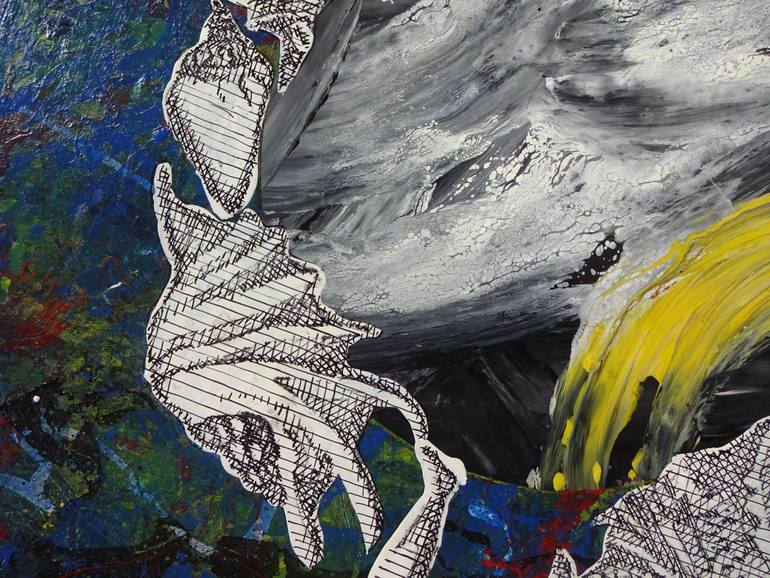Original Abstract Other Painting by Veronika Weberová