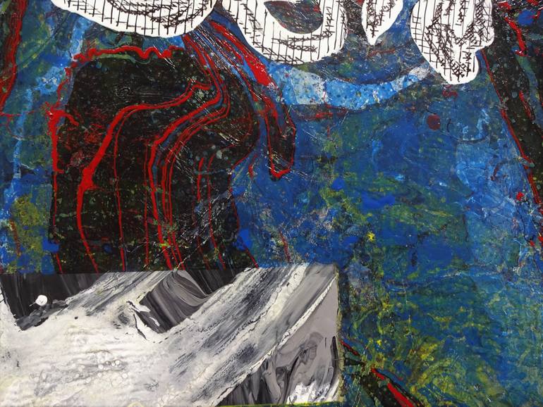 Original Abstract Other Painting by Veronika Weberová