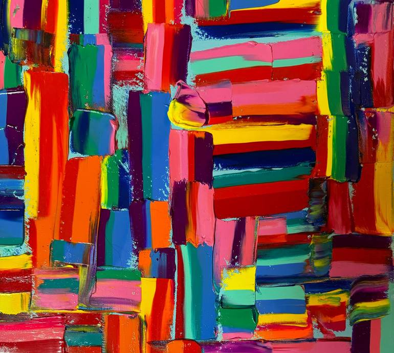 Original Abstract Painting by Hilary Dunn