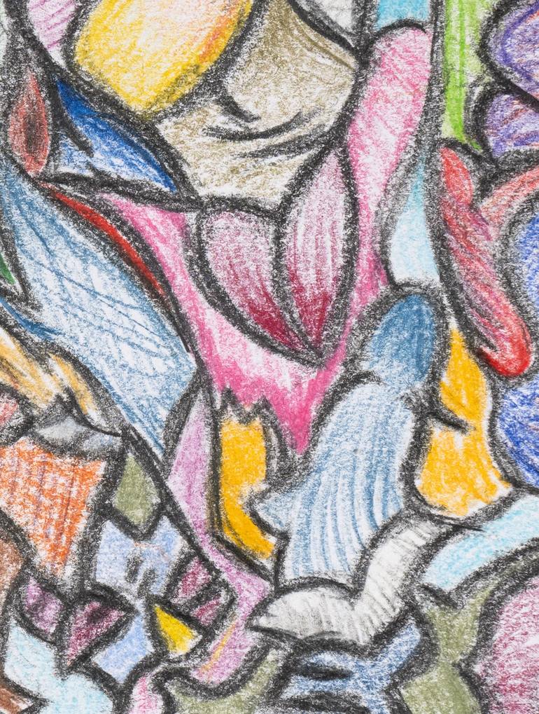 Original Impressionism Fantasy Drawing by Irena Kessler