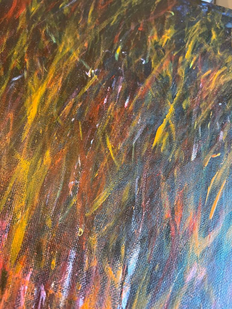 Original Abstract Animal Drawing by Irena Kessler