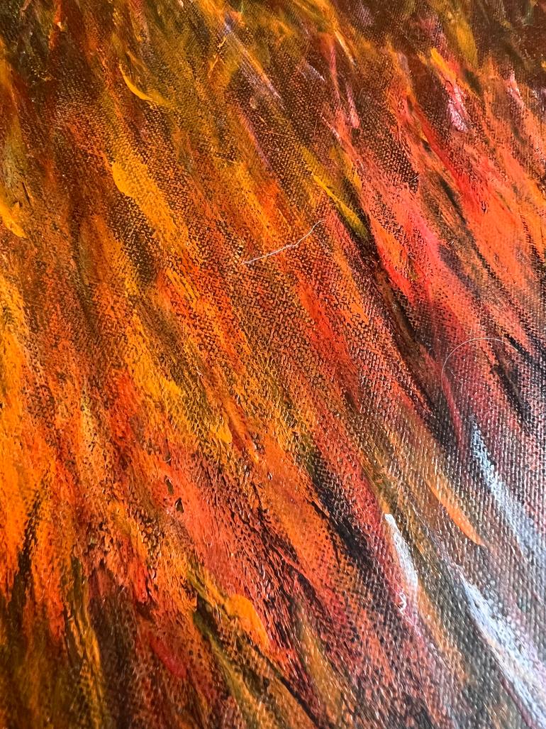 Original Abstract Animal Drawing by Irena Kessler