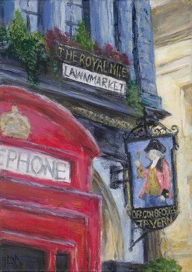 Original Impressionism Cities Paintings by Angela Moffat