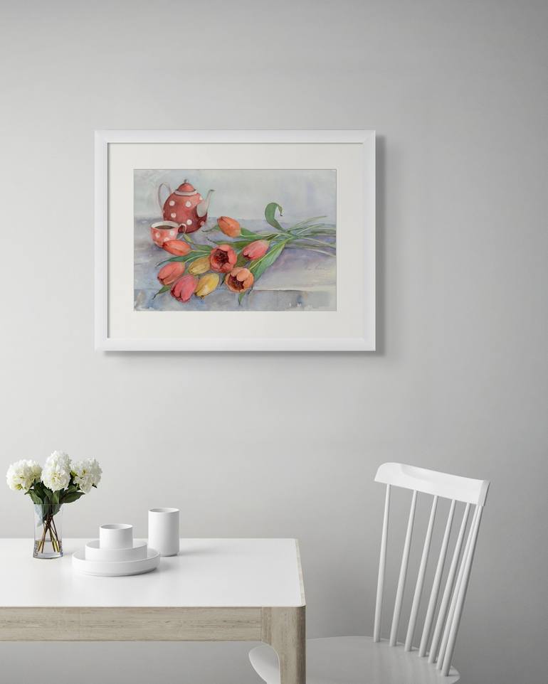 Original Still Life Painting by Anna Novick