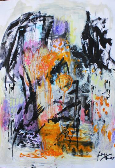 Original Abstract Expressionism Abstract Paintings by Giovanna Crescenzi