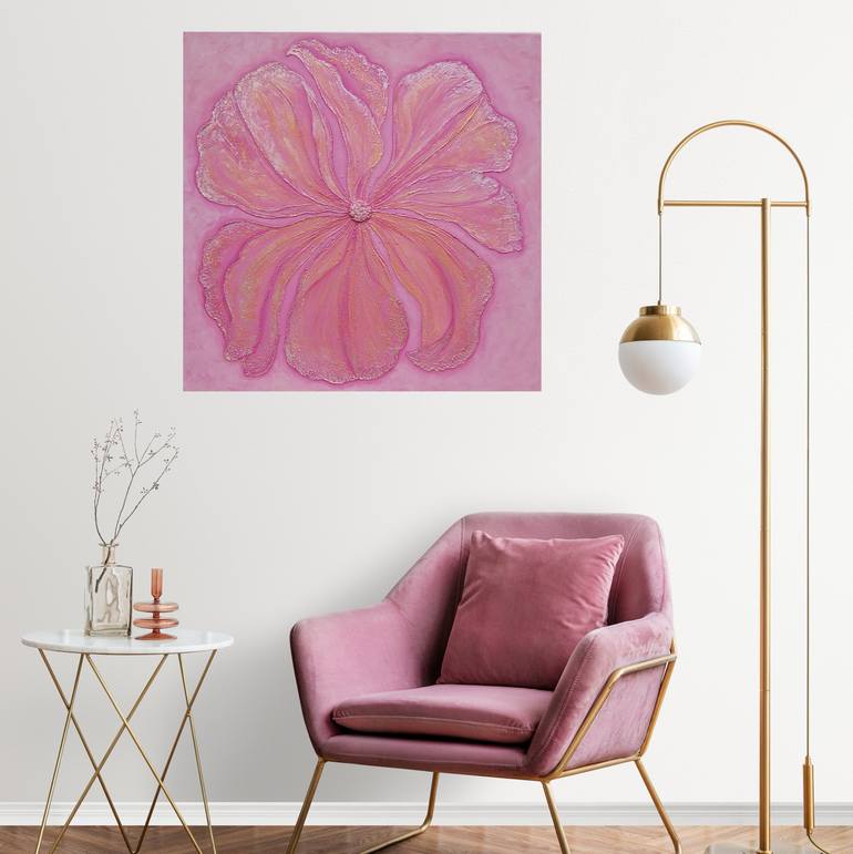 Original Floral Painting by Vera Udalova