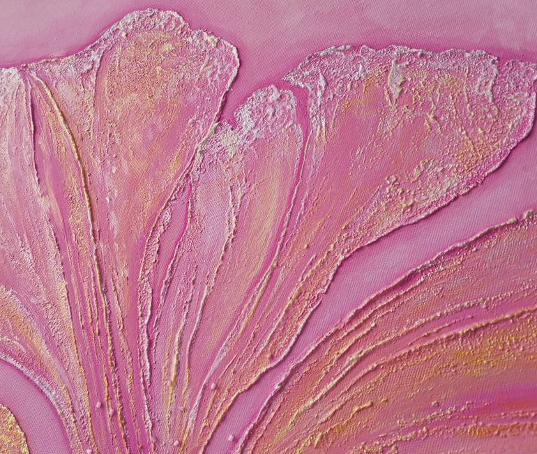 Original Abstract Floral Painting by Vera Udalova