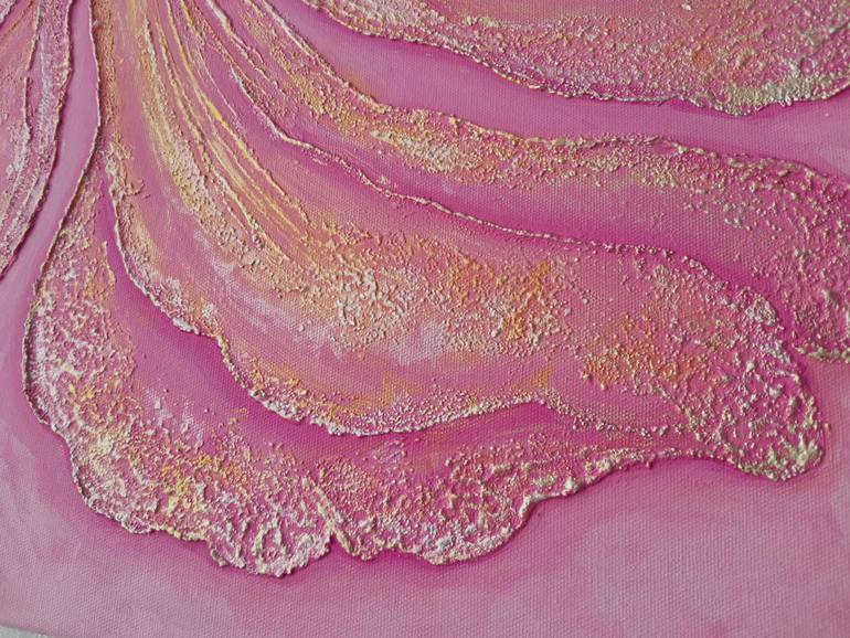 Original Abstract Floral Painting by Vera Udalova