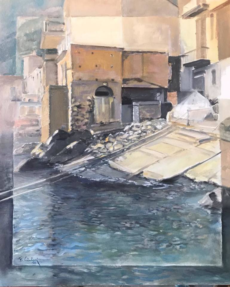 Original Figurative Seascape Painting by Francesco Siclari