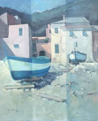 Original Figurative Seascape Painting by Francesco Siclari