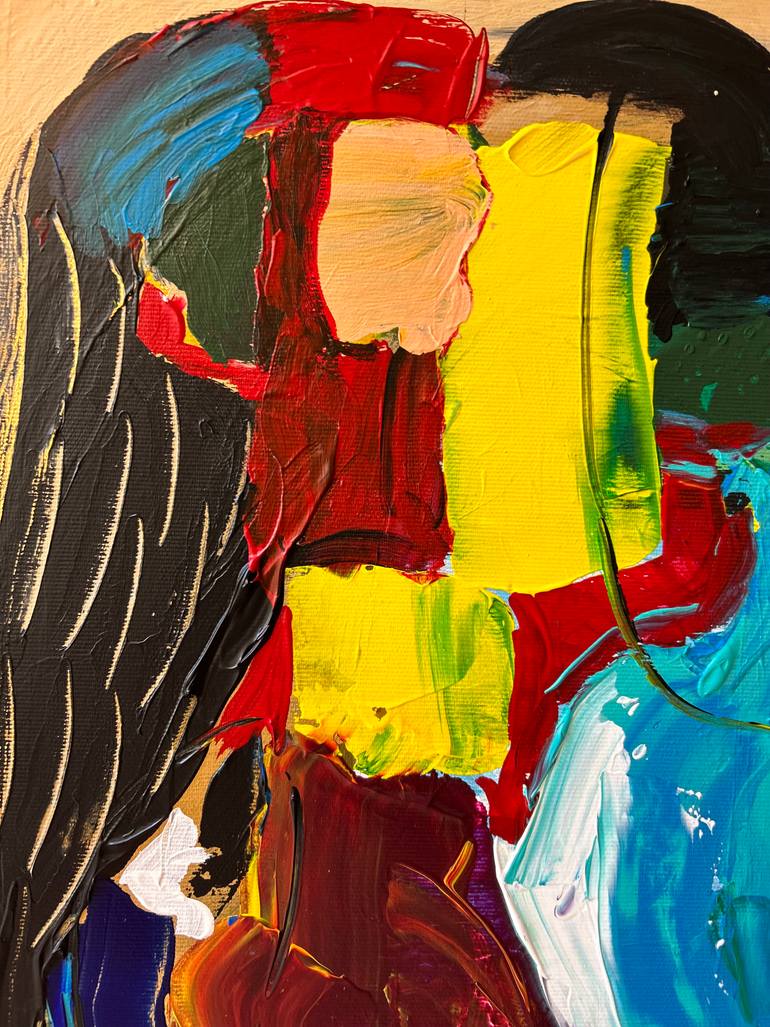 Original Abstract Painting by Majlinda Tufina